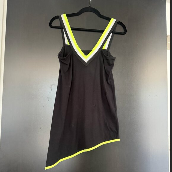 Black T-Shirt Dress Viadellerose #VDR Italian Fashion - Picture 5 of 6